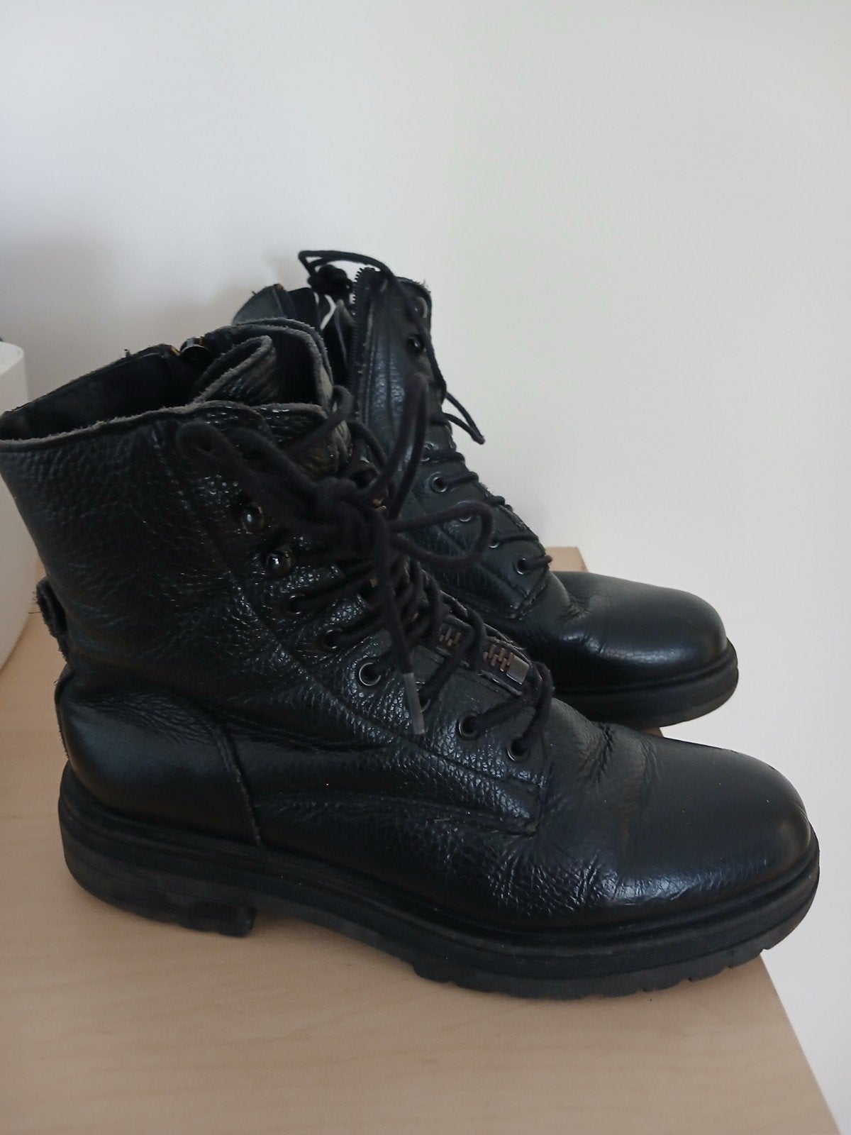 ZWARTE BOOTS ZGAN, Kleding | Dames, Ophalen of Verzenden, Zo goed als nieuw, Zwart