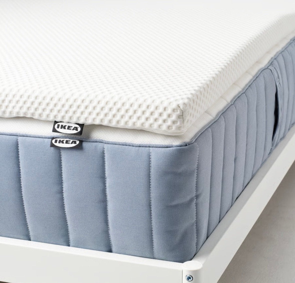 IKEA NORDEN Topper 160x200 cm - 1 maand oud  ., Ophalen, Tweepersoons, Zo goed als nieuw, Matras