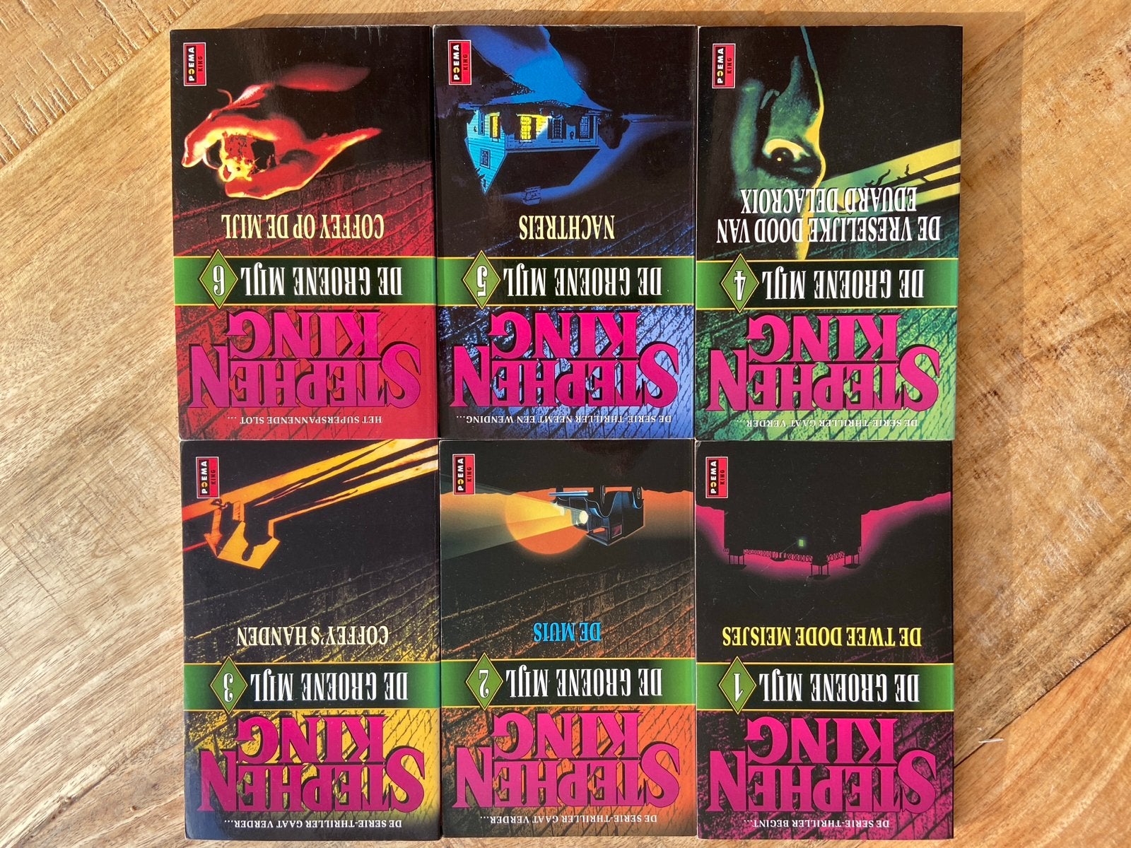 De Groene Mijl - Stephen King (complete set van 6 boeken), Boeken, Ophalen of Verzenden, Zo goed als nieuw
