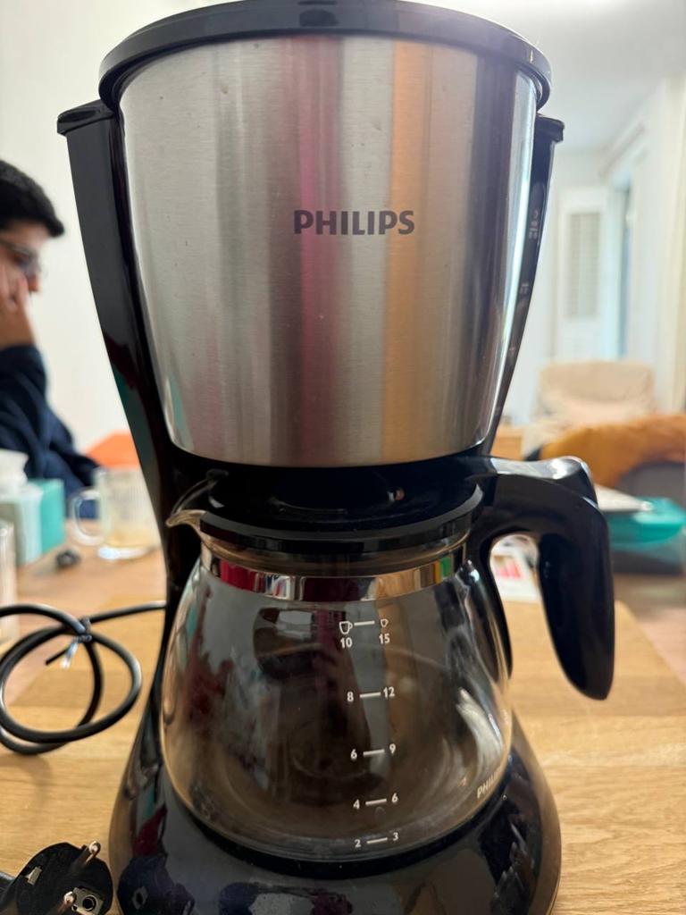 Philips Koffiezetapparaat - Zo goed als nieuw, Ophalen, 10 kopjes of meer, Koffiemachine, Gemalen koffie