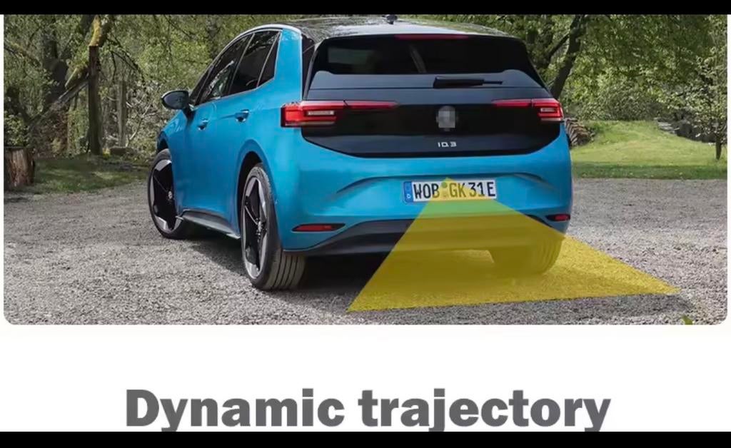 Achteruitrijcamera met dynamische trajectlijnen, Auto diversen, Achteruitrijcamera's, Ophalen of Verzenden, Nieuw