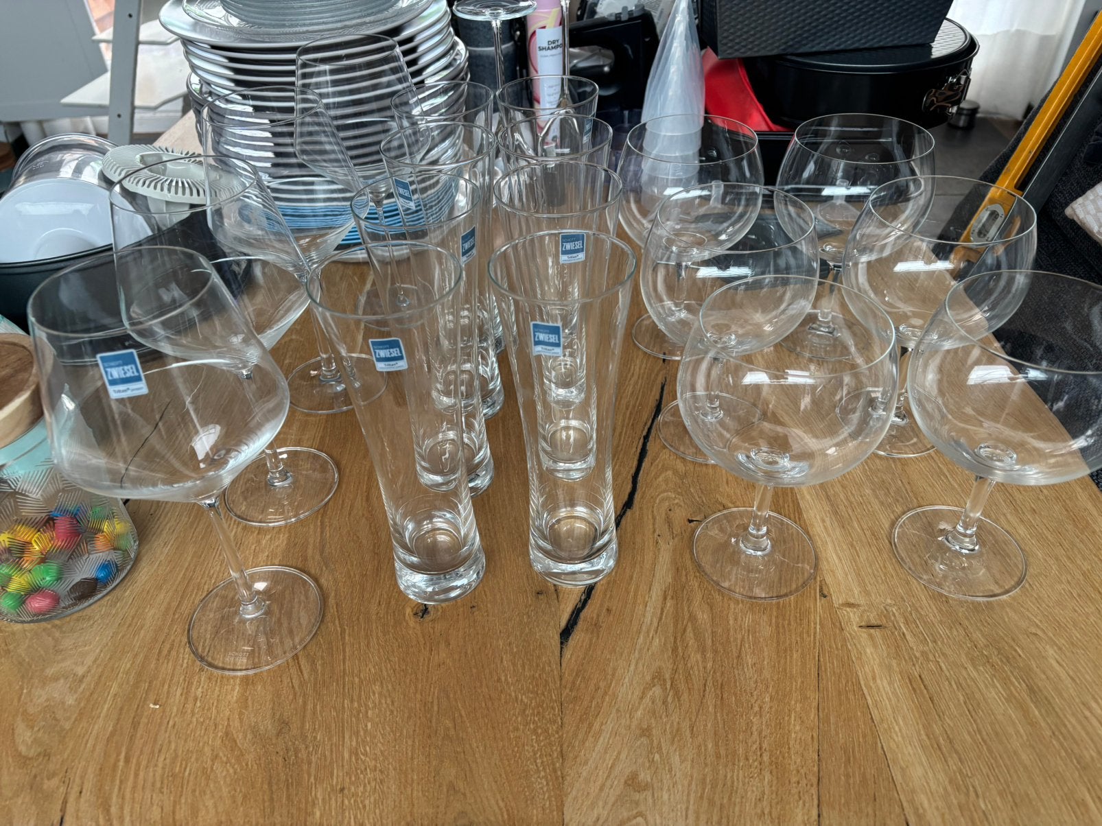 Schott zwiesel glazen, Ophalen, Glas of Glazen, Nieuw, Glas