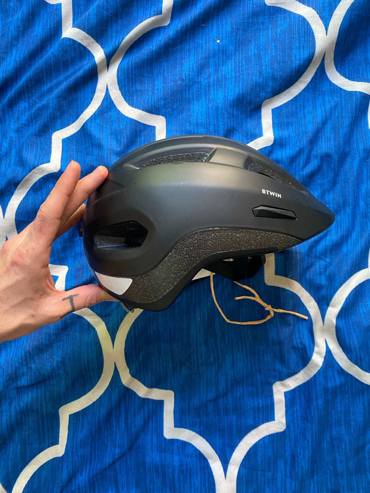 BTWIN City fietshelm 500 zwart - Maat M (53-58 cm), Ophalen, Nieuw, M, Heer of Dame