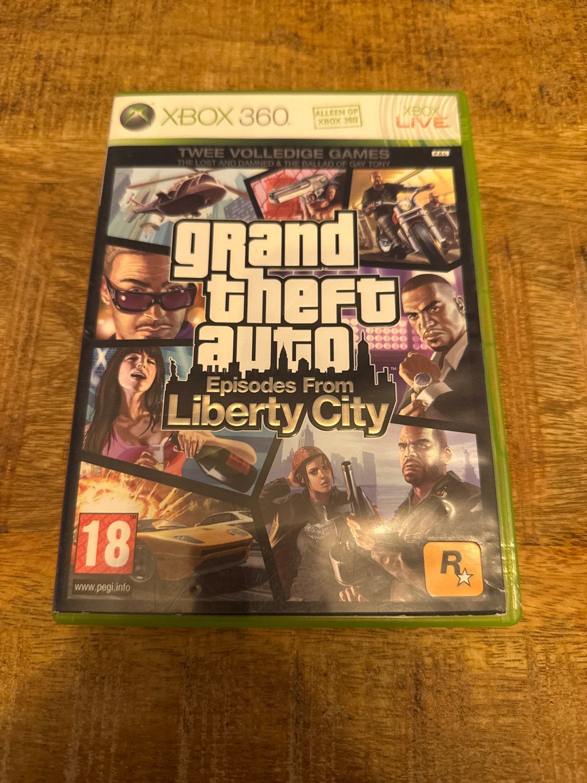 Grand Theft Auto: Episodes from Liberty City Xbox 360, Avontuur en Actie, Online, Vanaf 18 jaar, 1 speler