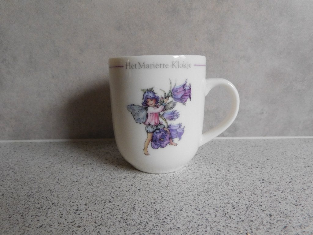 Mok het Marietteklokje Flower Fairies, Overige merken, Zo goed als nieuw, Overige stijlen, Porselein