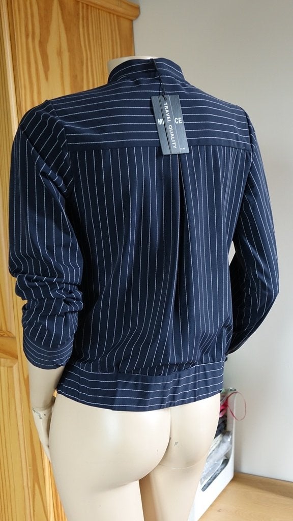 nieuw donkerblauw MI PIACE travel set, Kleding | Dames, Jassen | Zomer, Mi Piace, Nieuw, Maat 36 (S), Verzenden