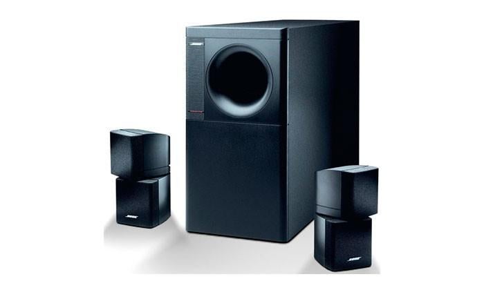 Bose Acoustimass 5 Series III Zwart met SA-3 Amp, Gebruikt, Ophalen of Verzenden, Complete surroundset, Bose