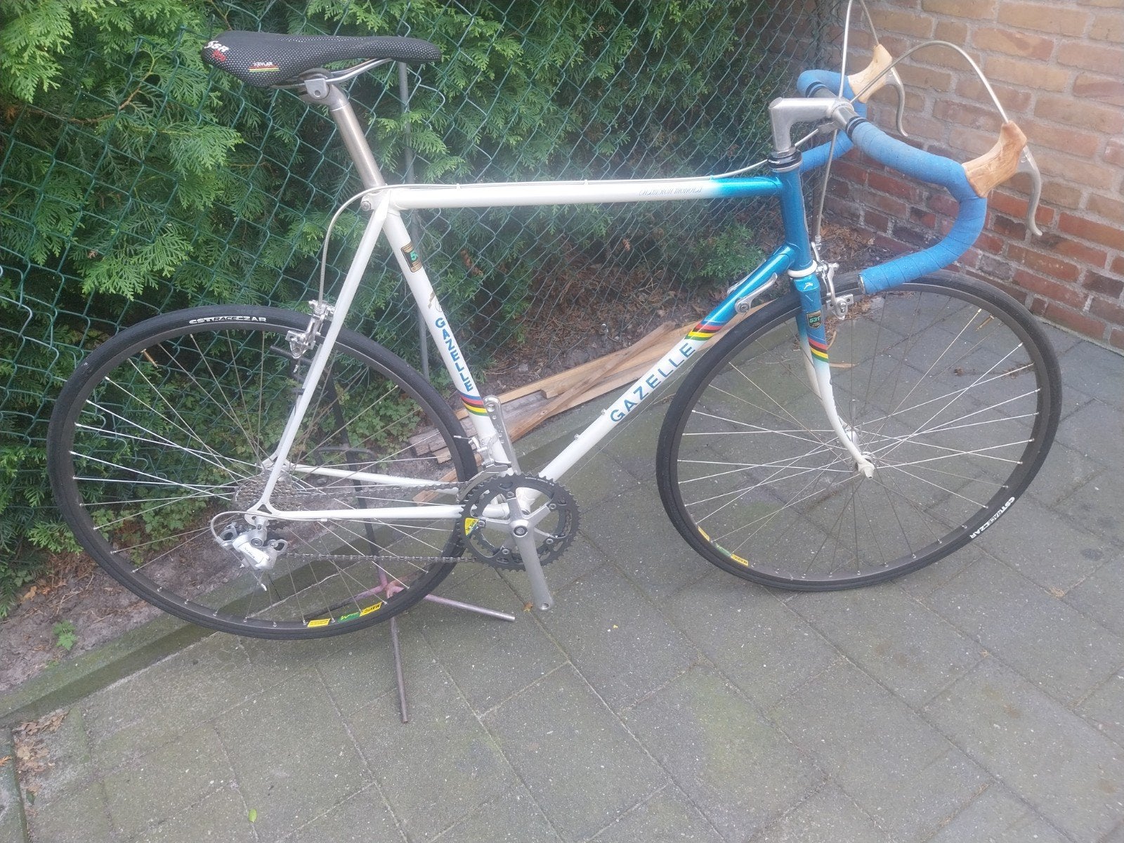 Vintage Gazelle racefiets, Ophalen, Gebruikt, Gazelle, 10 tot 15 versnellingen