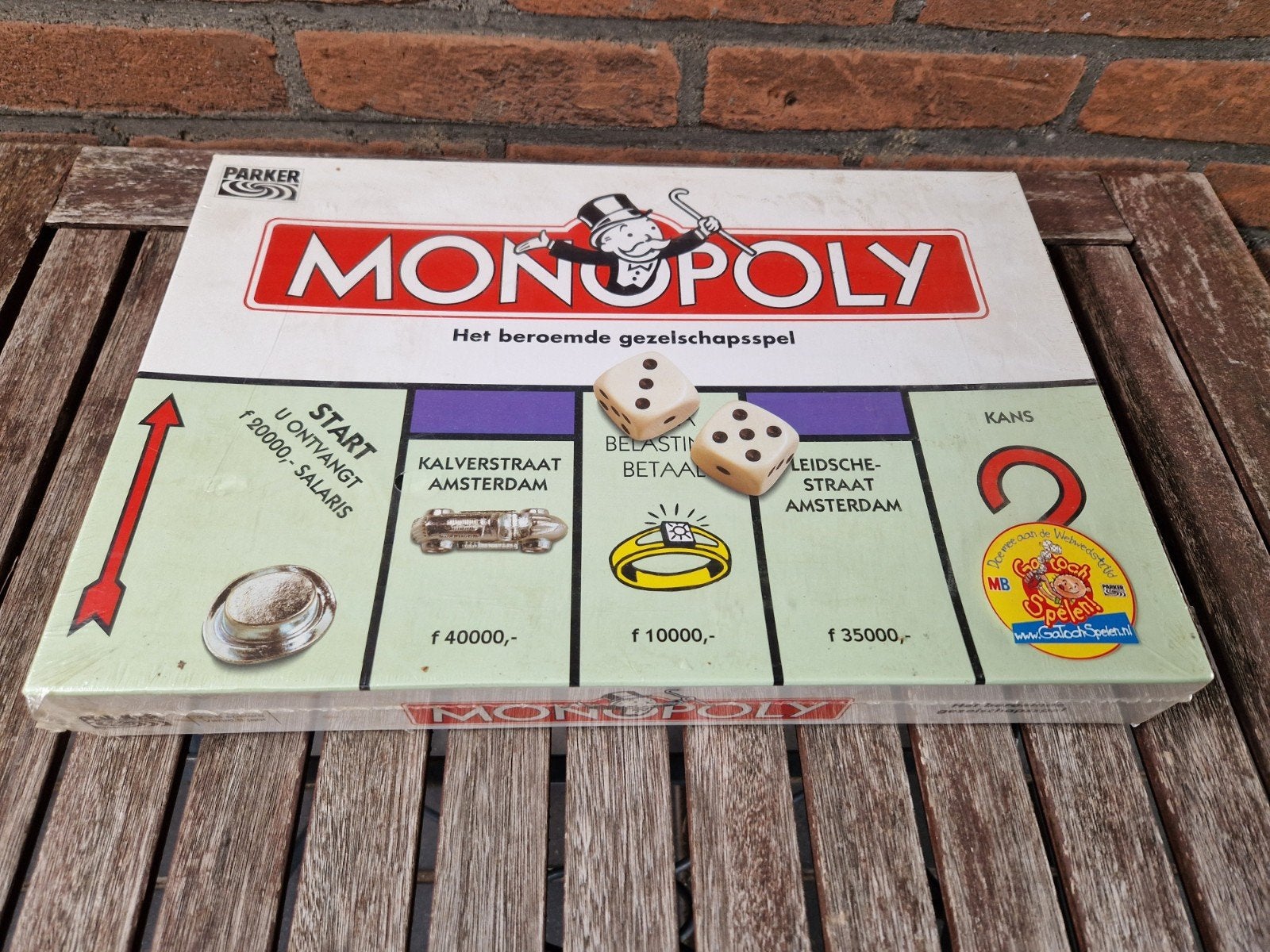 monopoly spel, Ophalen, Nieuw