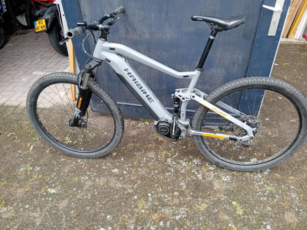 Haibike electrische mountainbike, Gebruikt, Fully, 49 tot 53 cm, Ophalen