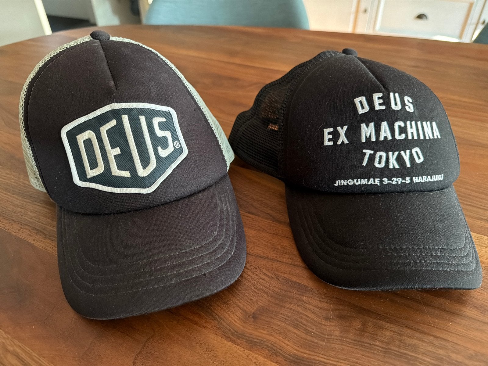 Deus Ex Machina Trucker Caps (2 stuks), Ophalen of Verzenden, Gedragen, One size fits all, Pet