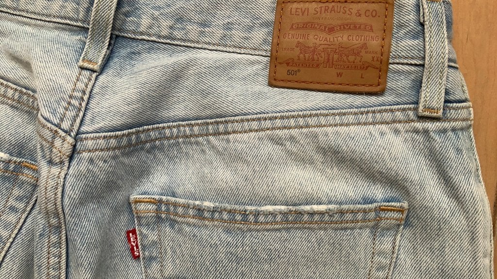 Levi's 501 jeans, maat W30-W32, Zo goed als nieuw, W30 - W32 (confectie 38/40), Levi's, Verzenden