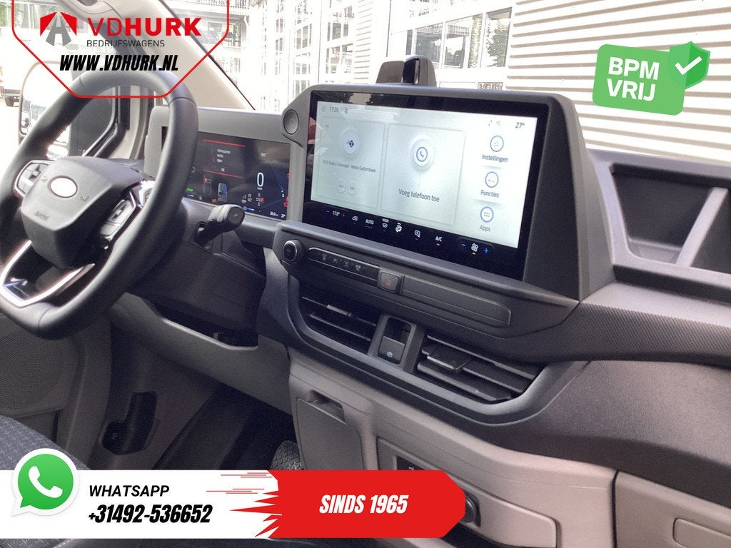 Ford E-Transit Custom L2 Trend 71 kWh 370 km WLTP Garantie t, Automaat, Gebruikt, 71 kWh, 370 km