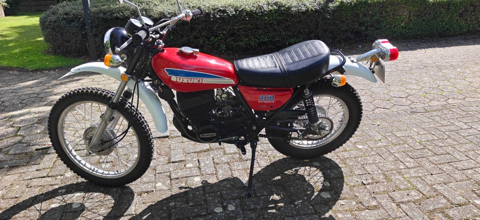 Suzuki TS400 bouwjaar 1975, Motoren, 400 cc, Gebruikt, Overig, Minimaal motorrijbewijs A2
