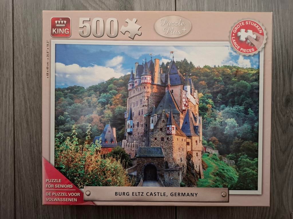 Puzzels: Ravensburger, King en Educa (500-1000 st.) €3,- pst, Ophalen, 500 t/m 1500 stukjes, Gebruikt, Legpuzzel