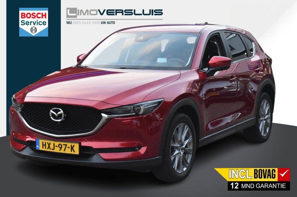 Mazda CX-5 2.5 SkyActiv-G 194 GT-M HUD | BSM | 100% Onderhou, Auto's, Mazda, Bedrijf, Te koop, CX-5, 360° camera, ABS, Airbags