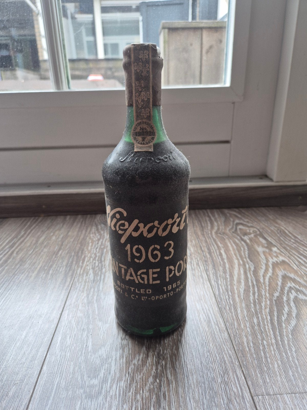 Zeldzame Niepoort Vintage Port 1963 – Iconisch Verzamelobjec, Ophalen of Verzenden