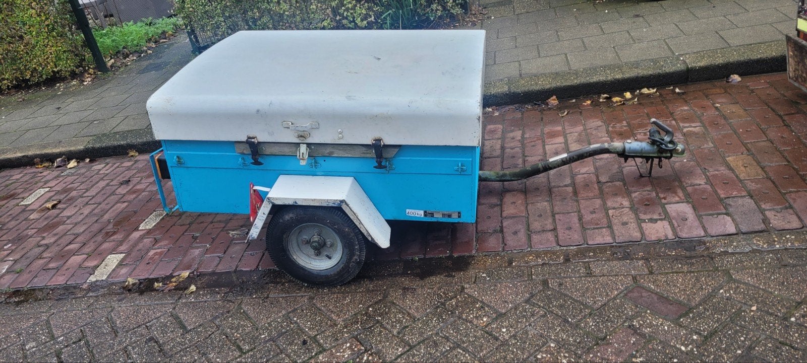 aanhangwagentje, Ophalen, Gebruikt