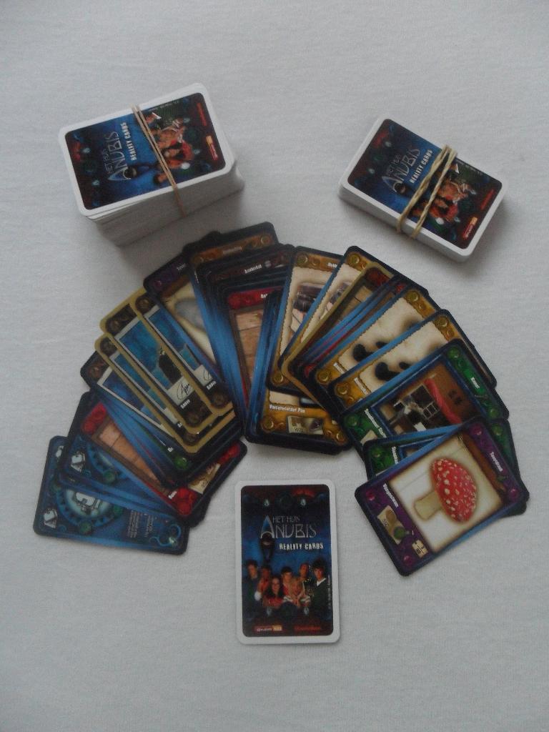 Studio100 Nickelodeon het huis Anubis reality cards kaartjes, Verzamelen, Plus, Ophalen of Verzenden