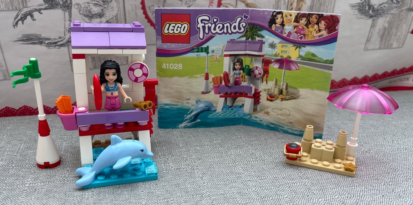 Lego Friends Emma's Reddingspost, Lego, Friends, Ophalen of Verzenden, Zo goed als nieuw
