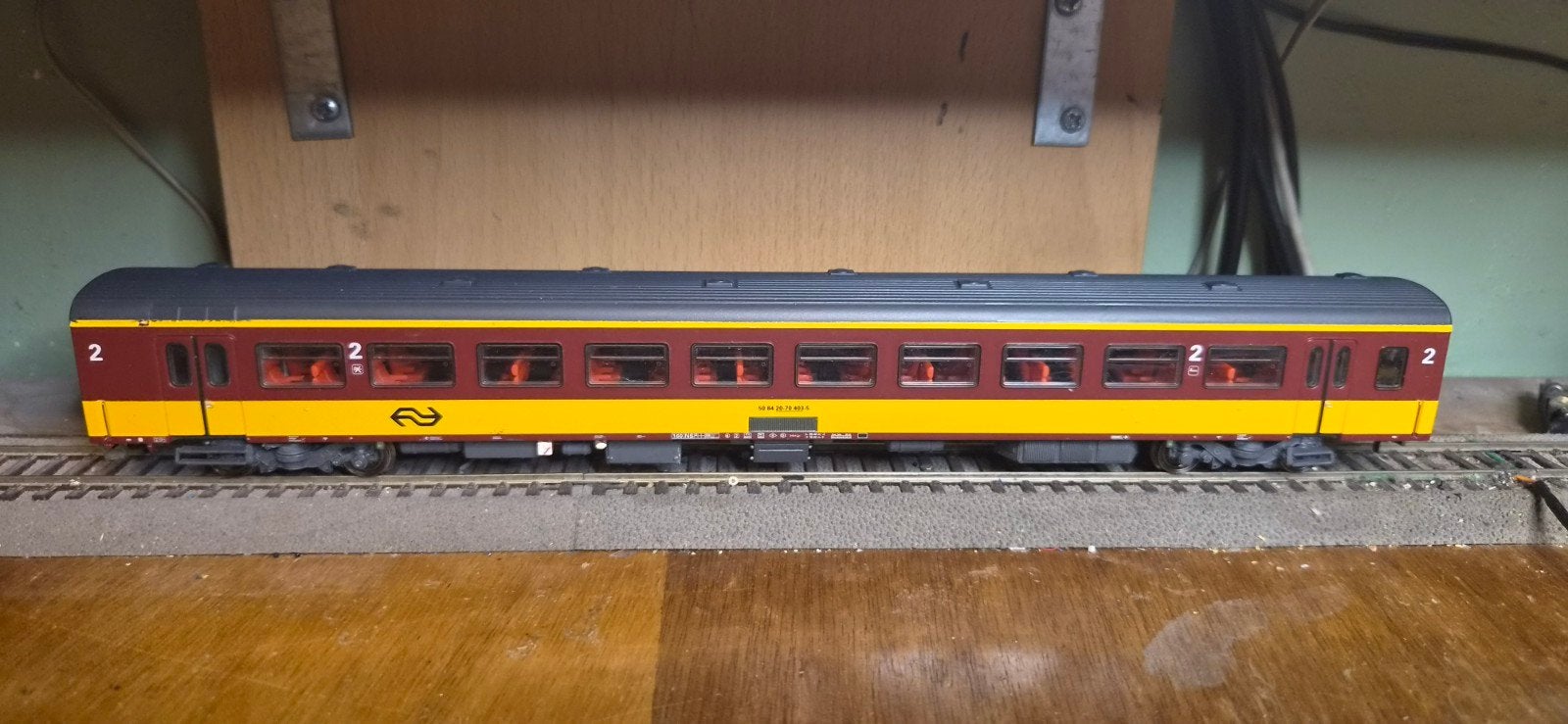 LS-Models 44 062-2 Benelux ICR 2e klas rijtuig, Overige merken, Gelijkstroom, Wagon, Ophalen of Verzenden
