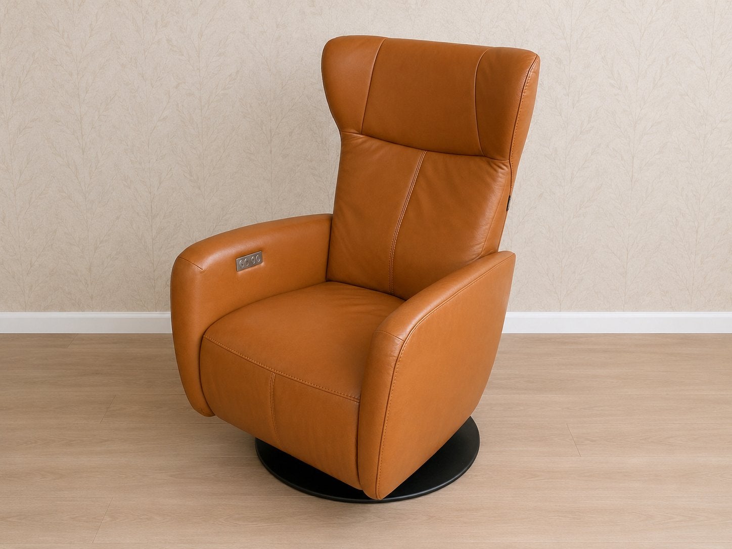 Prominent Sorisso sta op/relax fauteuil, zo goed als nieuw, Ophalen, Zo goed als nieuw, 50 tot 75 cm, Leer