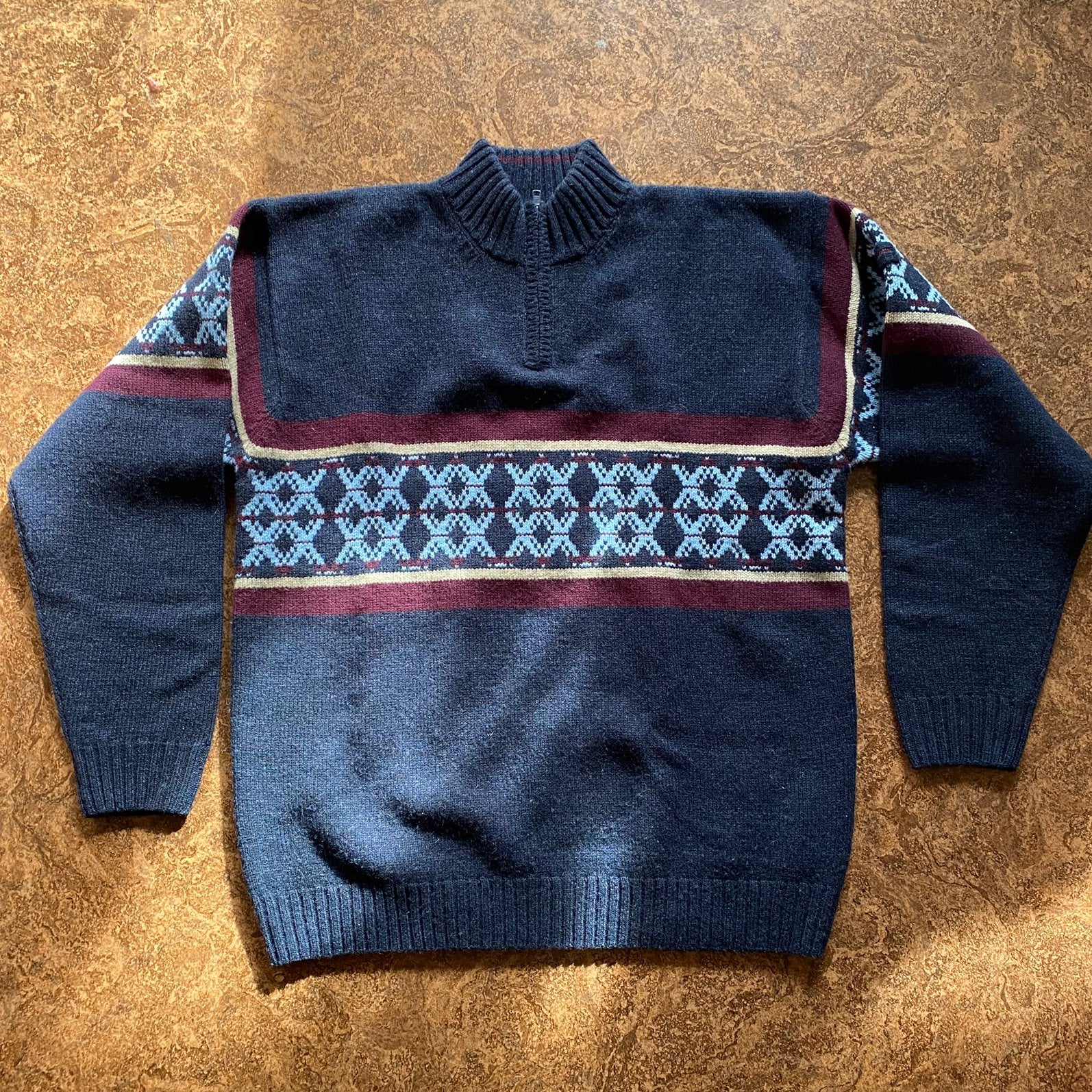 UNISEX FORFELLOWS TRUI RITS TURTLE L-XL/44, Ophalen of Verzenden, Zo goed als nieuw, Maat 52/54 (L), Blauw