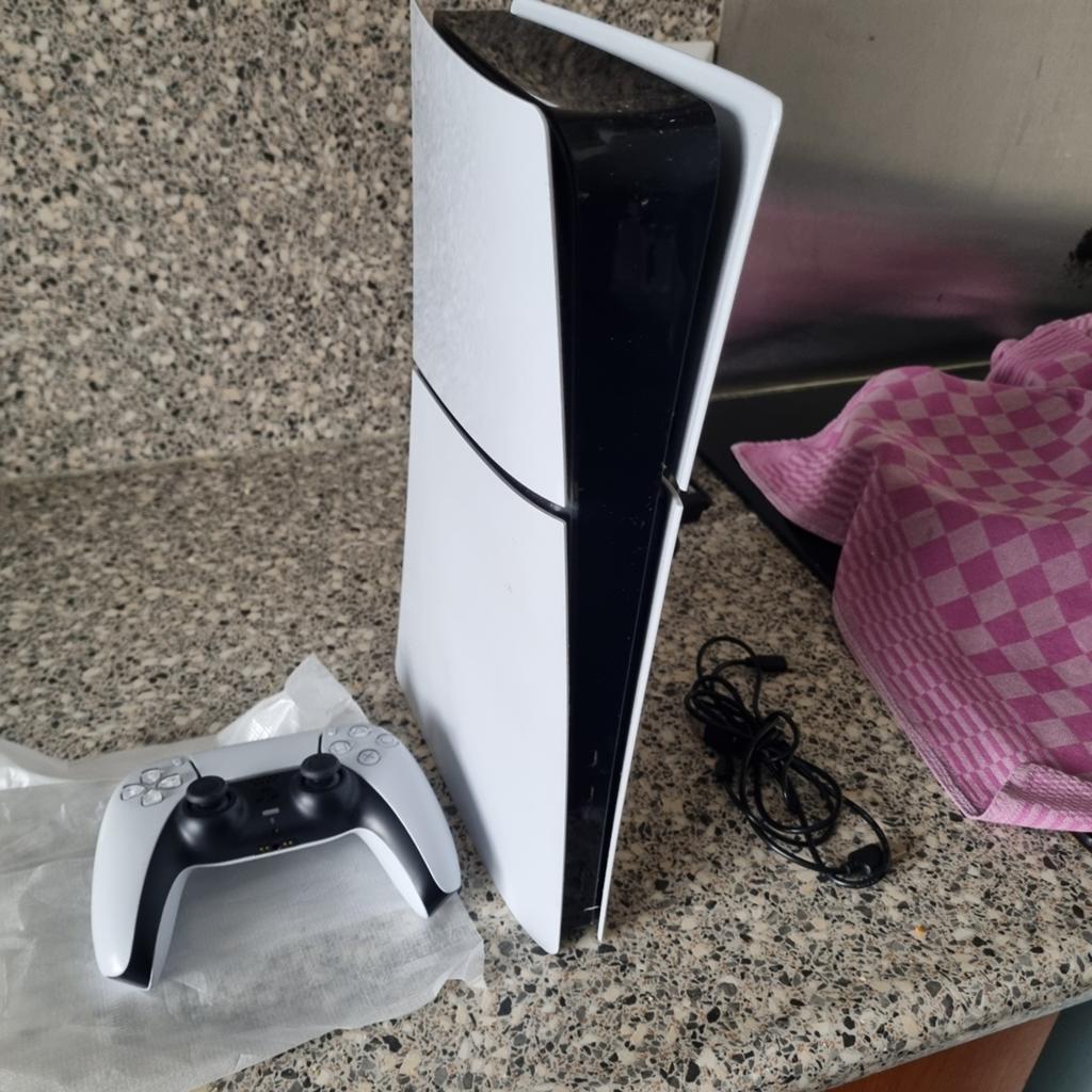 Ps5 digitale versie slimline, Spelcomputers en Games, Spelcomputers | Sony PlayStation 5, Ophalen, Zo goed als nieuw