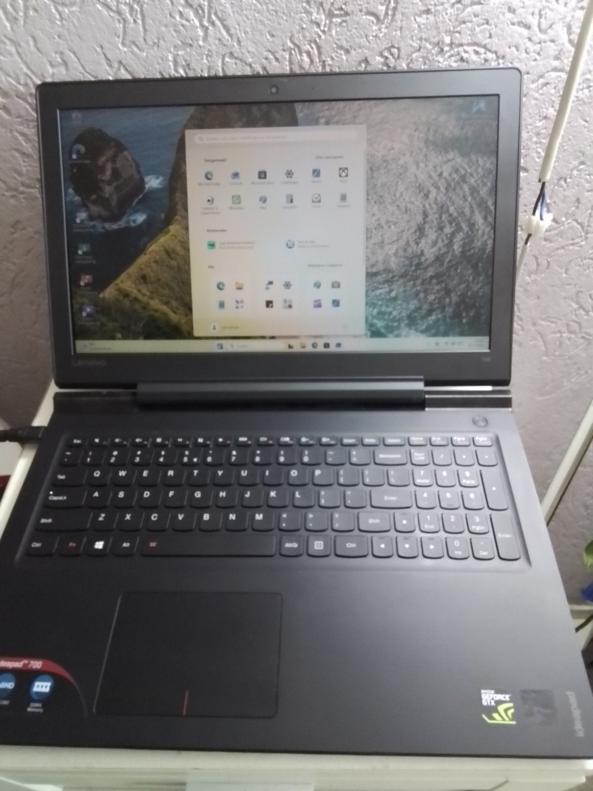 Lenovo i7 Nvidia 16gb Windows 11 SSD TPM 2.0, Ophalen of Verzenden, Zo goed als nieuw, 15 inch, 2 tot 3 Ghz