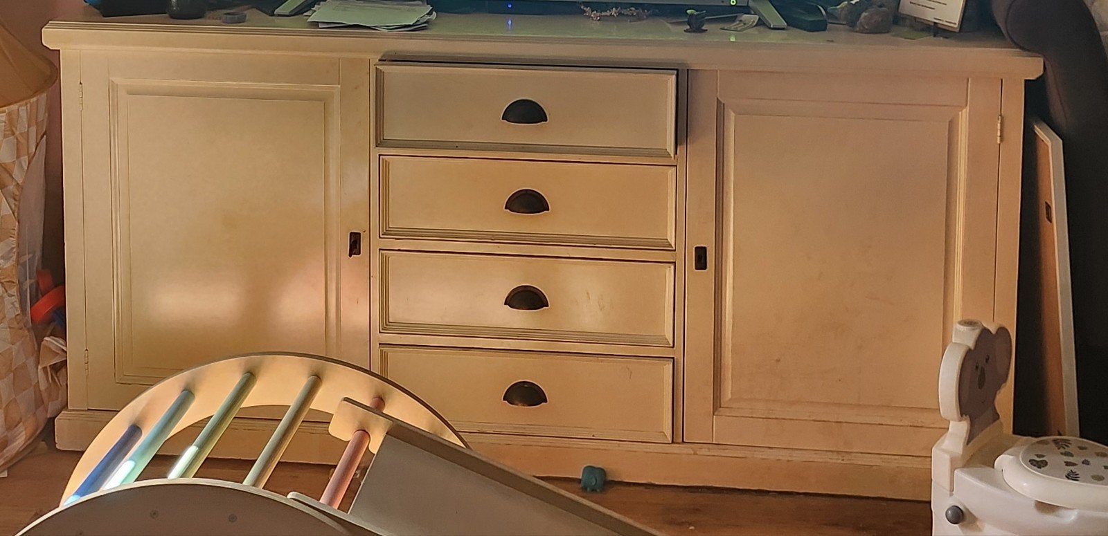 Groot dressoir - opknapper, Ophalen, Gebruikt, 150 tot 200 cm, 25 tot 50 cm