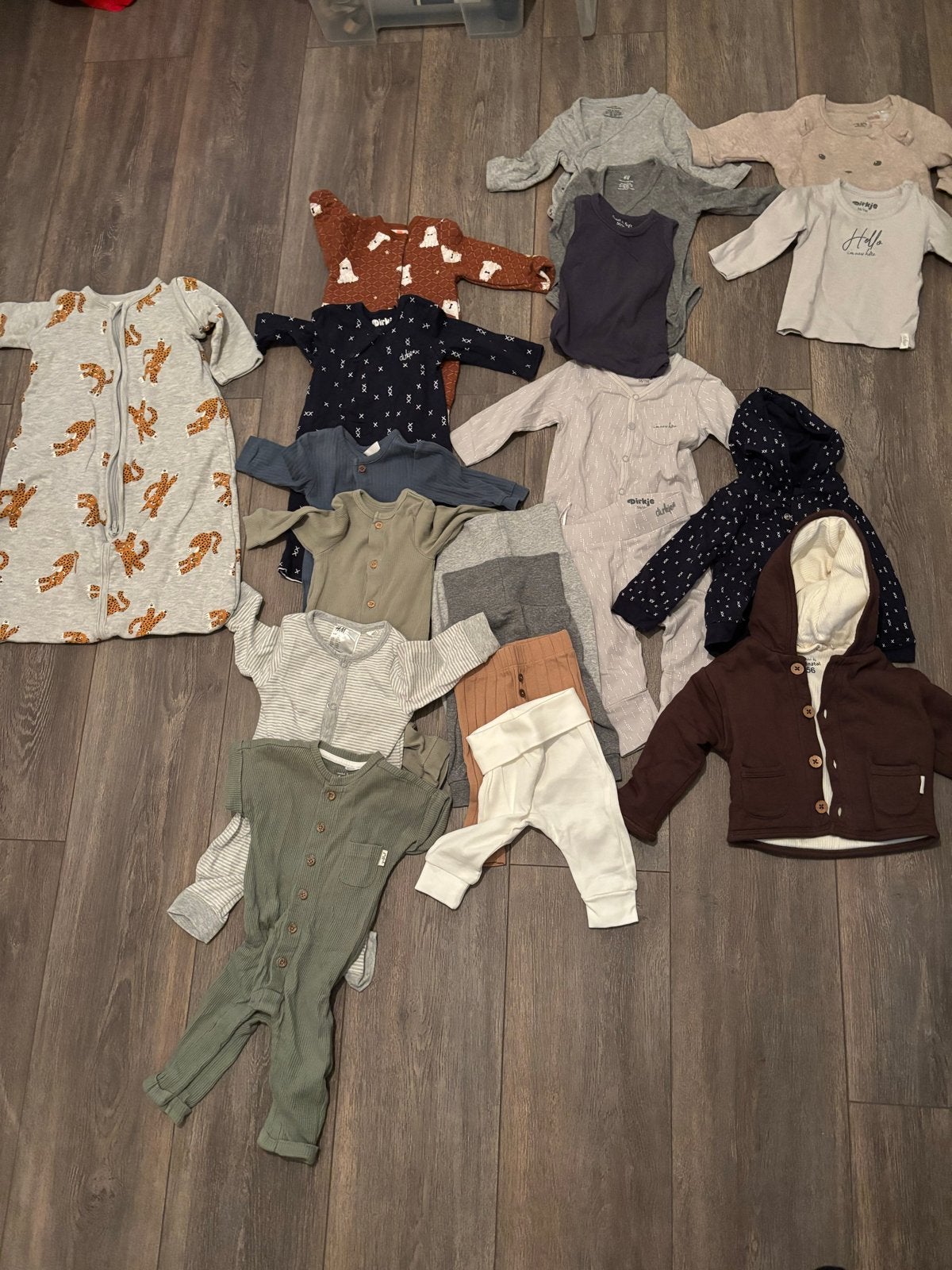 Babykleding pakket maat 50-56, Ophalen, Zo goed als nieuw, Jongetje of Meisje, Setje