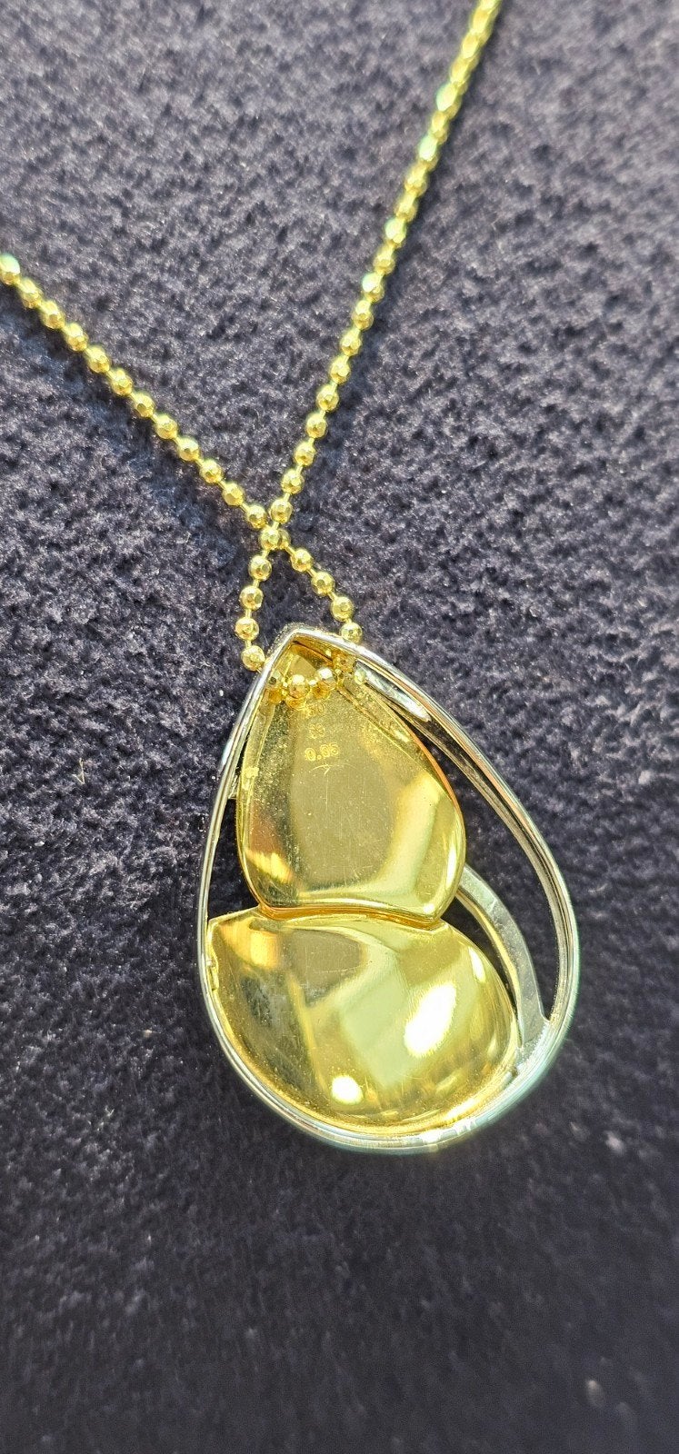 Diamanten gouden hanger 18karaat, Ophalen of Verzenden, Nieuw, Goud, Goud