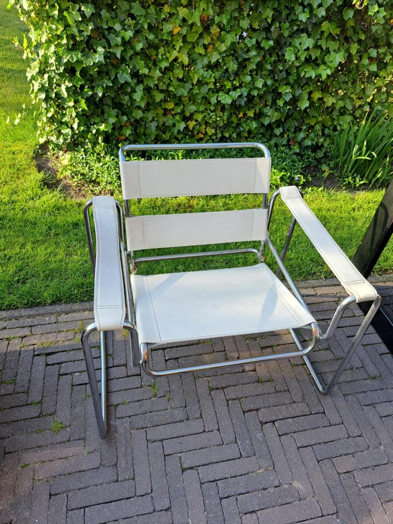 Vintage Fauteuil in Wassily Stijl - Marcel Breuer, Ophalen