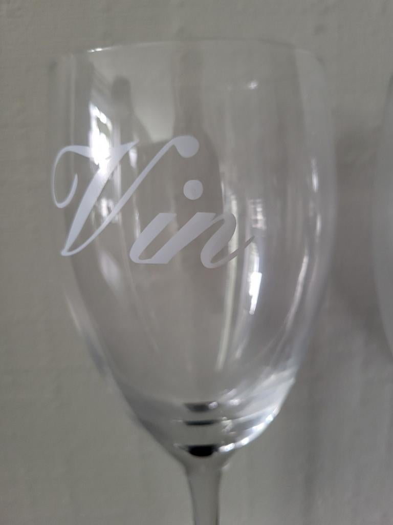 Riviera Maison Wijnglazen - Set van 5, Huis en Inrichting, Keuken | Servies, Zo goed als nieuw, Glas of Glazen, Overige stijlen