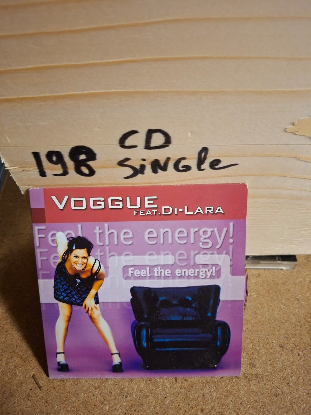 Voggue feat. Di-Lara - Feel the Energy! CD Single, Ophalen of Verzenden, Gebruikt, Dance en House