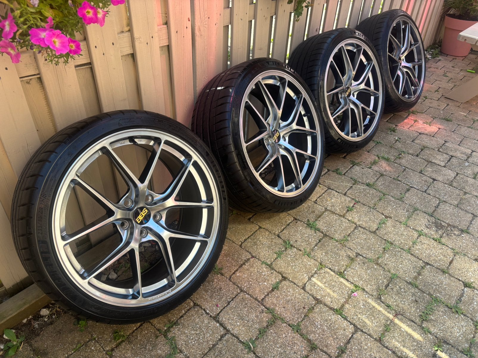 19 inch BBS FI-R LOOK velgen 235 35 19 VW Golf 5 6 7 Audi A3, Banden en Velgen, Nieuw, 235 mm, Personenwagen