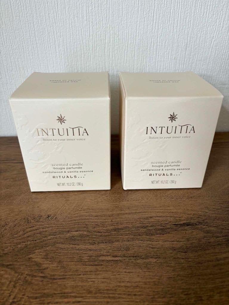 Rituals Intuitia Kaars 290 g, Huis en Inrichting, Woonaccessoires | Kandelaars en Kaarsen, Overige materialen, Beige, Nieuw, Ophalen of Verzenden