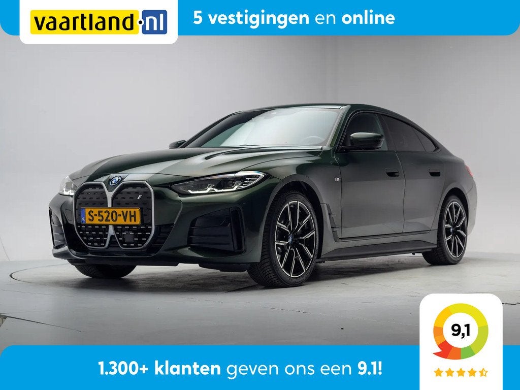 BMW i4 eDrive35 M-Sport 70 kWh 3-Fase [ Leder Stoelverwarmin, Auto's, BMW, Bedrijf, Te koop, i4, ABS, Achteruitrijcamera, Airbags