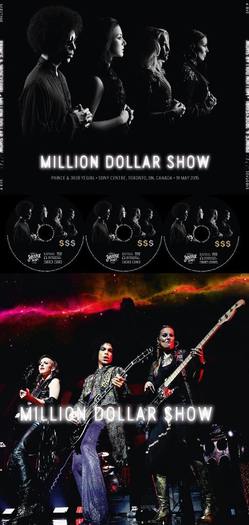 PRINCE - MILLION $ SHOW 3CD, Verzenden, 2010 - 2019, Nieuw in verpakking