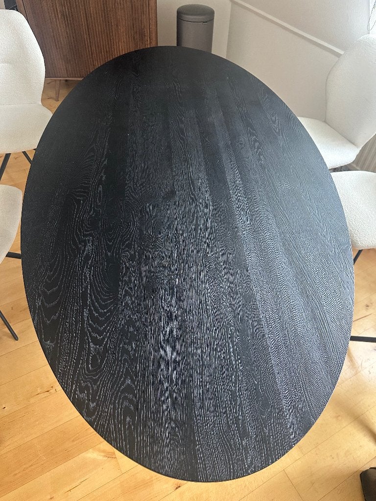 Tafel ovaal, Ophalen, 100 tot 150 cm, 200 cm of meer, Zo goed als nieuw