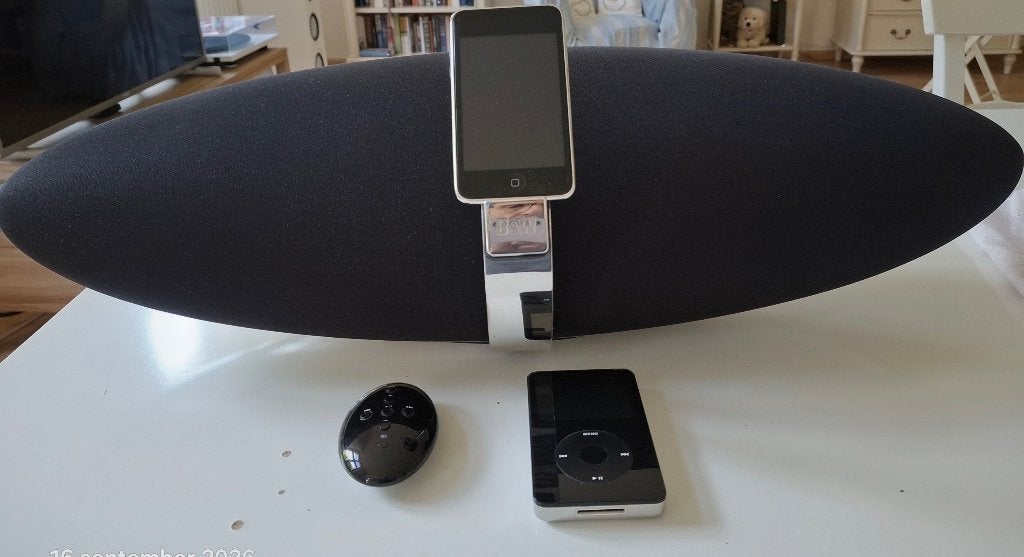 B&W Zeppelin met iPod Touch & iPod Classic, Audio, Tv en Foto, Ophalen, Stereo speakers, Gebruikt, Bowers & Wilkins (B&W)