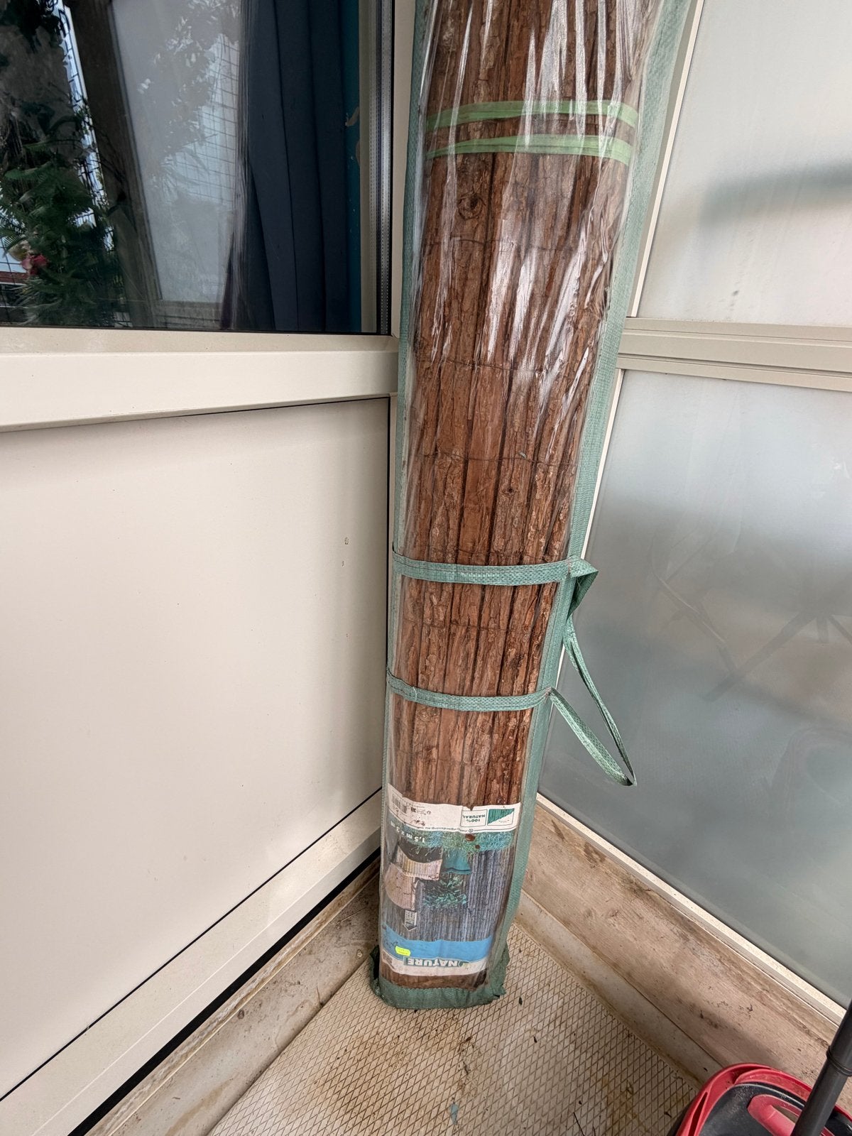 Boomschors mat 1.50x3.00 - Nieuw in verpakking, Ophalen of Verzenden, Zo goed als nieuw, Hout, Overige typen