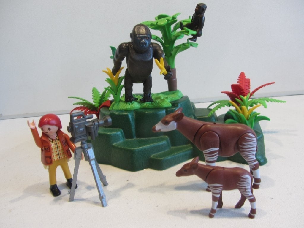 Playmobil Gorilla`s en okapi`s – 5273, Ophalen of Verzenden, Gebruikt, Losse onderdelen
