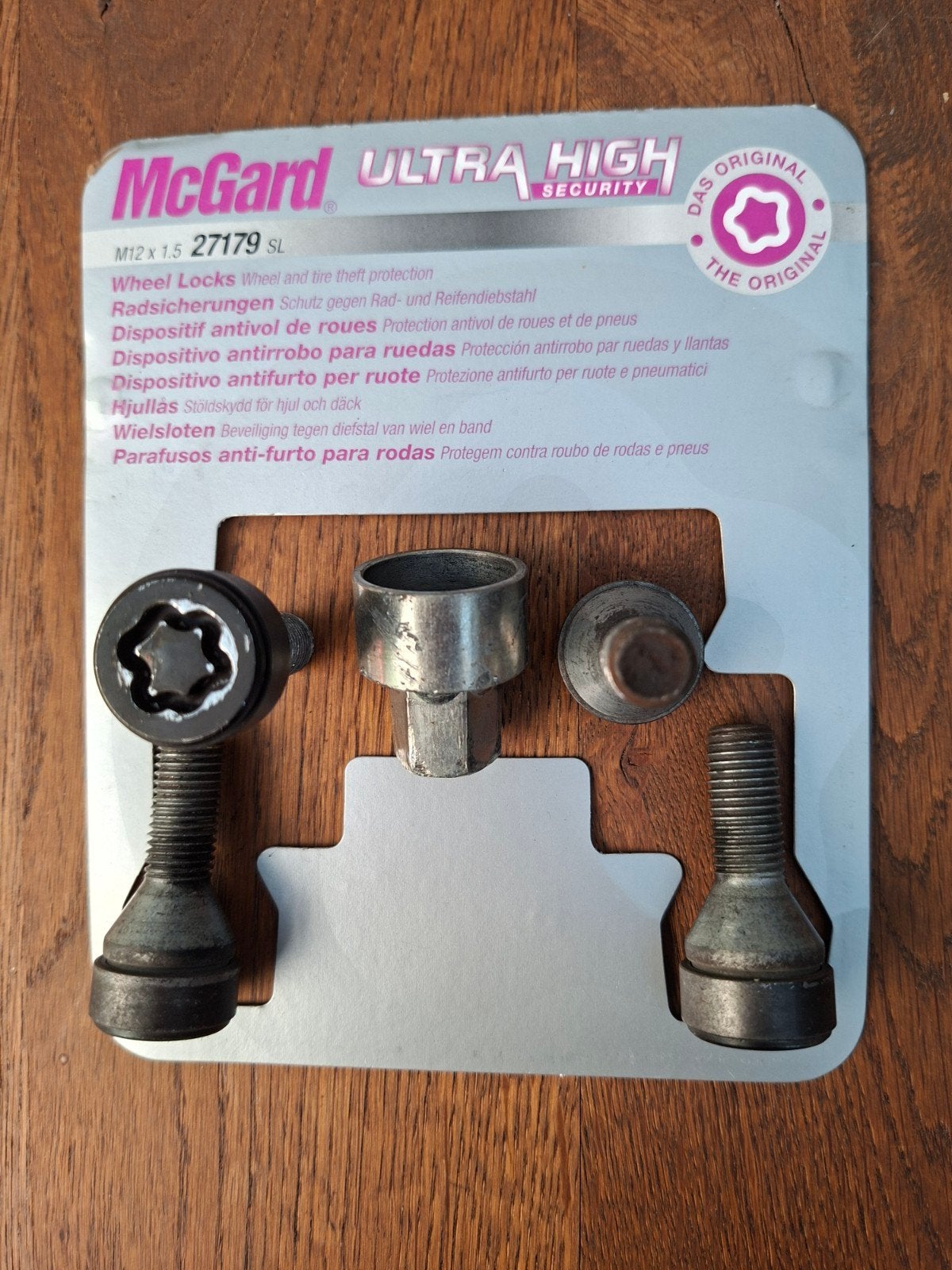McGard Wielsloten M12 x 1.5 - Ultra High Security, Ophalen of Verzenden, Gebruikt