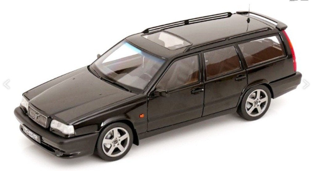 1:18 Volvo 850 T-5R Station uit 1994 Zwart Norev, Ophalen of Verzenden, Nieuw, Auto, Norev