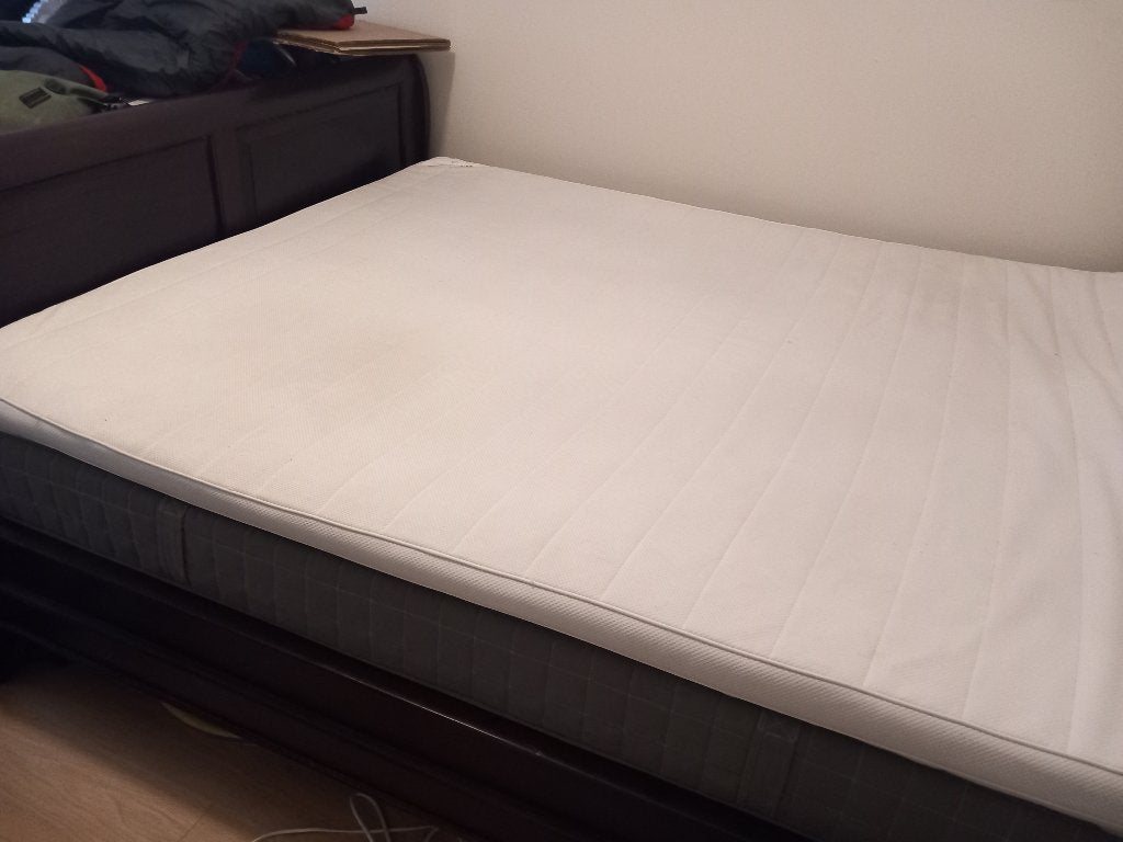 2-persoonsbed te koop, Ophalen, Bruin, Koloniaal, Tweepersoons