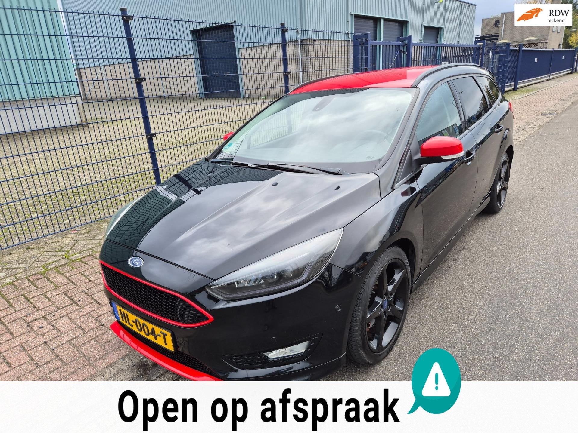 Ford Focus Wagon 1.5 Black Edit. ST Line*AIRCO*NAVI*18 INCH, Auto's, Stof, Euro 6, 4 cilinders, 150 pk