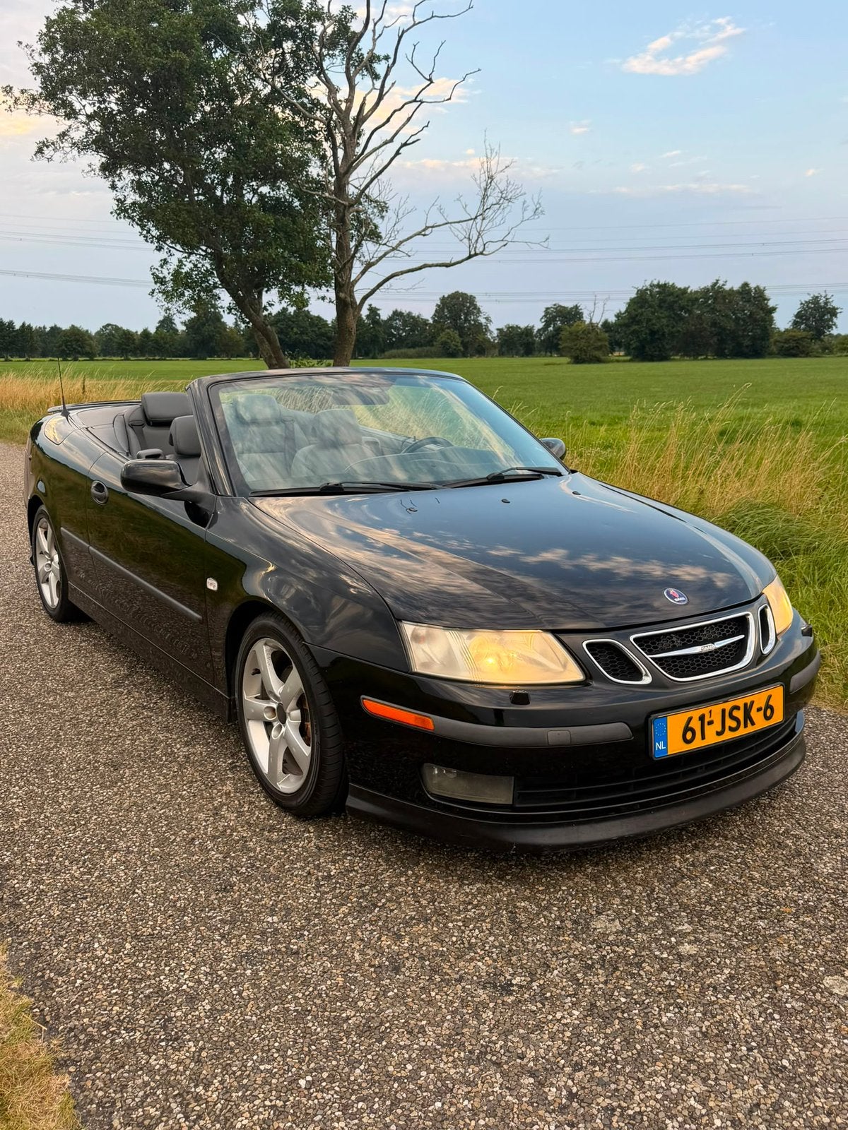 Saab 9-3 2.0 T Cabrio automaat nieuwe apk zeer netjes, 1998 cc, 4 cilinders, Cabriolet, 4 stoelen