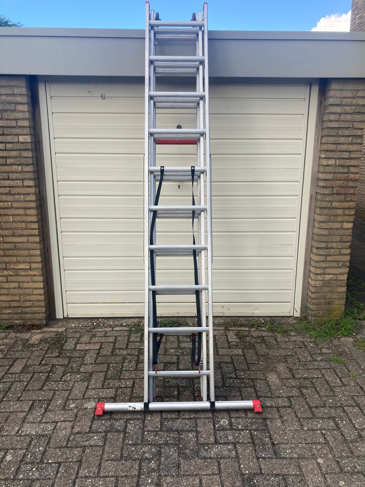 Zgan, Altrex, 3 x 10, sporten, ladder stabiliteitsbalk, Ophalen, ., Altrex, Zo goed als nieuw