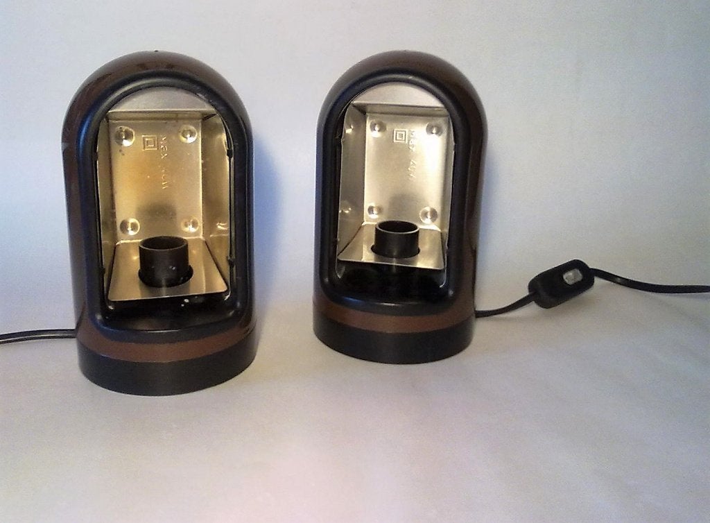 retro vintage mid century Fagerhults Belysning granat lamp, Ophalen, Gebruikt, Kunststof